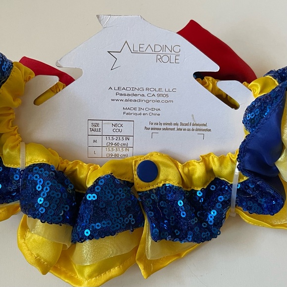 Disney Princess Snow White Premium Pet Collar - Size L - Picture 7 of 11